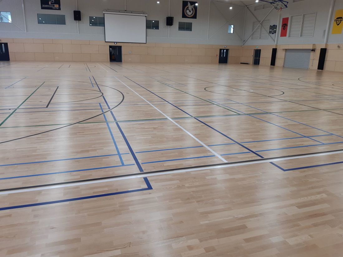 Sprung Timber Sports Floor